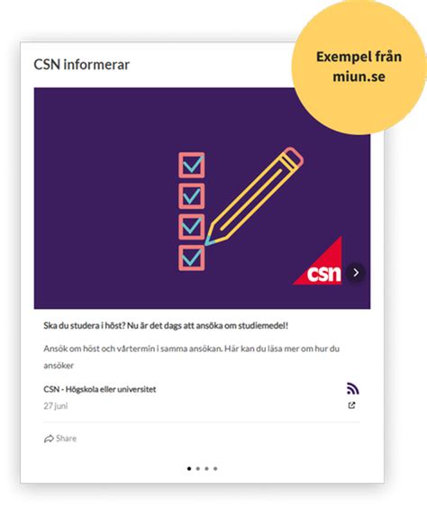 Csn maila studieförsäkran